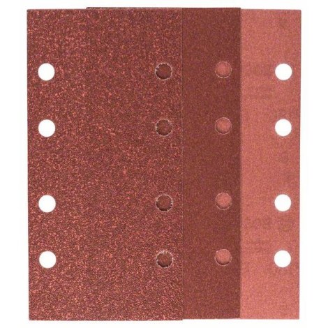 Hiomapaperi Bosch 2609256A93; 93x185 mm; K60/K120/K180; 10 kpl.
