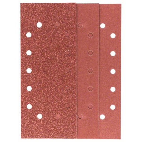 Hiomapaperi Bosch 2609256B32; 115x280 mm; K60/K120/K180; 10 kpl.