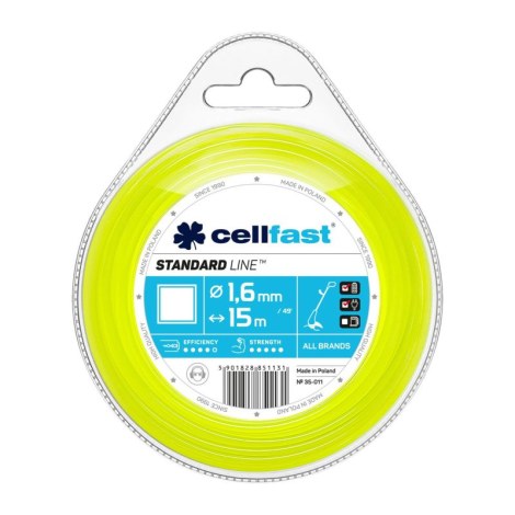 Trimmauspää Cellfast 35-011; 1,6 mm; 15 m