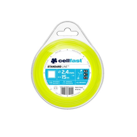 Leikkuulanka Cellfast 35-013; 2,4 mm; 15 m