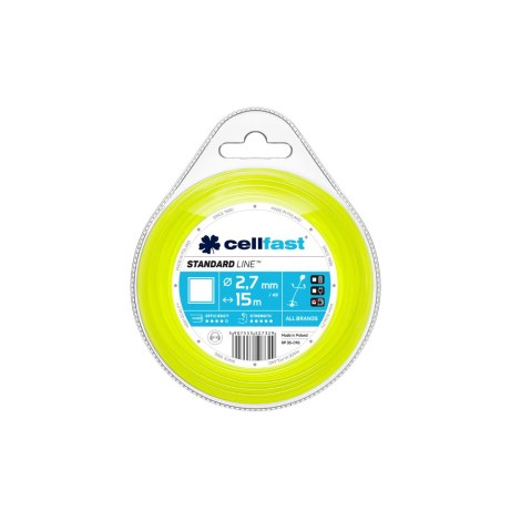 Leikkuulanka Cellfast 35-016; 2,7 mm; 15 m