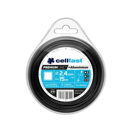 Leikkuulanka Cellfast 35-043; 2,4 mm; 15 m