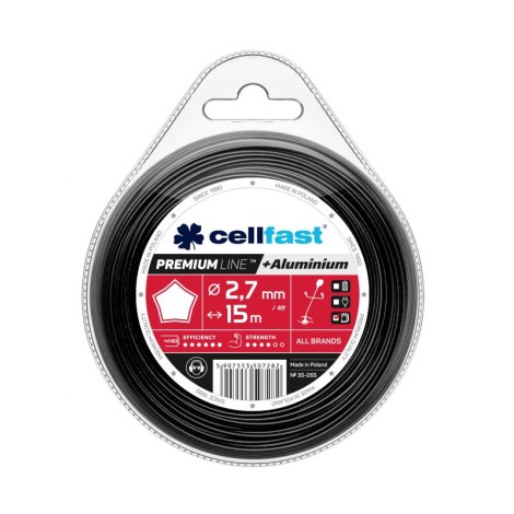 Trimmauspää Cellfast 35-055; 2,7 mm; 15 m