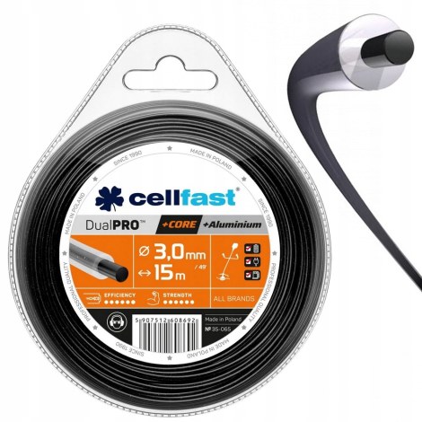 Leikkuulanka Cellfast Dual PRO; 15 m; 3 mm
