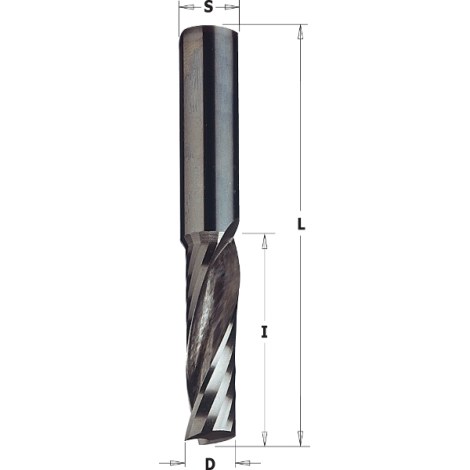 CNC-jyrsimen katkaisuterä CMT 198.030.11; D=3X12X50 RH (right hand)