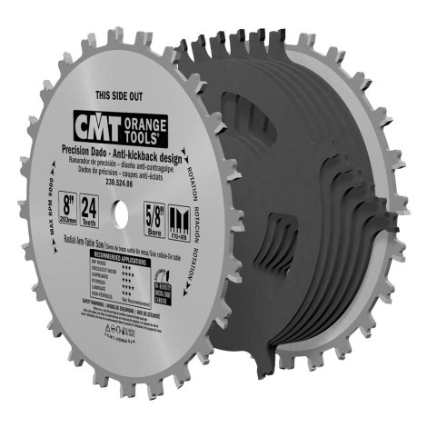 Katkaisuterä puulle CMT 230; 200x6.35-22.23x30; Z24; -5°