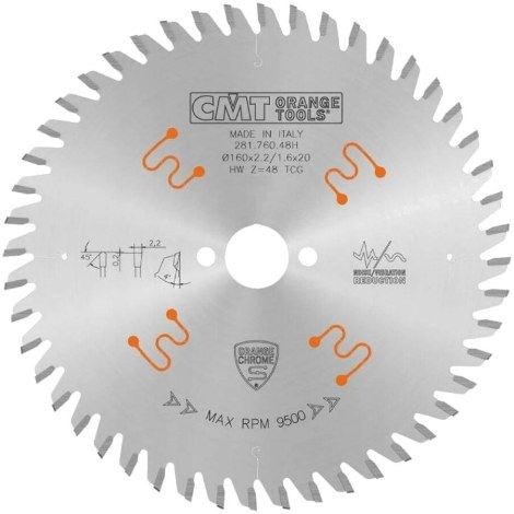 Yleislaikka CMT 281; 160X2,2X20; Z48; 4°