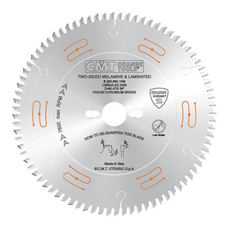 Katkaisuterä puulle CMT 283; 300x3,2x30; Z96; 2°