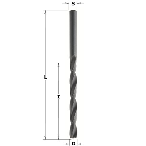 Puuporanterä CMT; 5,5 mm; vasen