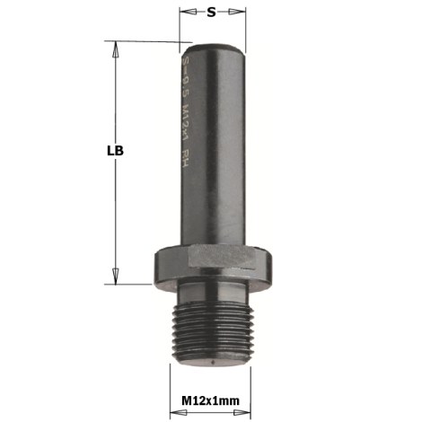 Adapteri CMT 532.080.01; 8x30 mm