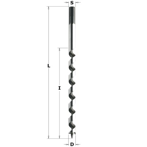 Puuporanterä CMT 542.120.51; 12 mm