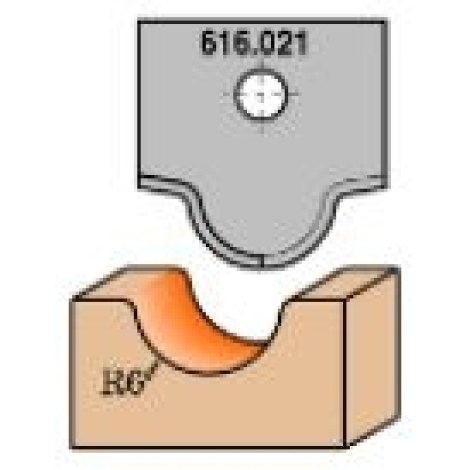 Profiiliveitset leikkuupäihin CMT 665.021; 1 kpl.