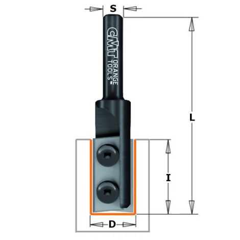 Urajyrsin CMT; S=20 mm; D=16 mm