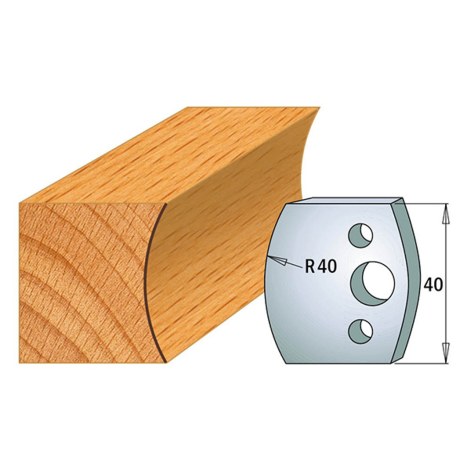 Rajoittimet profiiliveitsille CMT 691.087; 2 kpl.