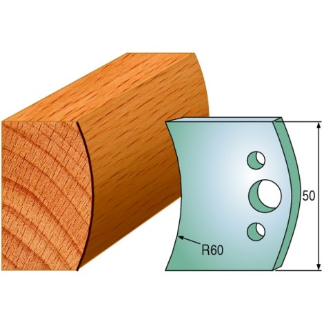Rajoittimet profiiliveitsille CMT 691.573; 2 kpl.