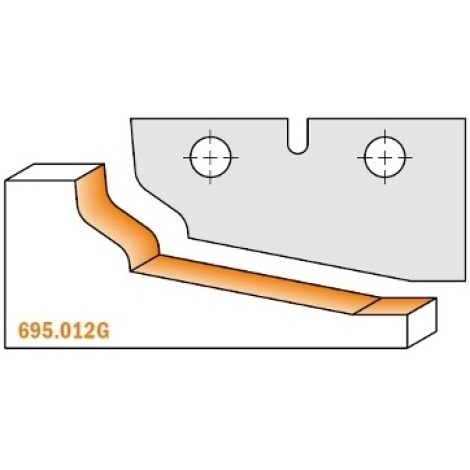 Profiiliveitset leikkuupäihin CMT 695.012G; 2 kpl.