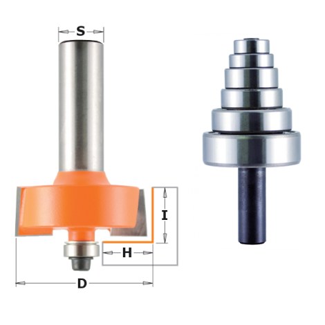 Huullosjyrsin CMT; 6 mm; 3,2-12,7 mm; 12,7 mm; 9 osat