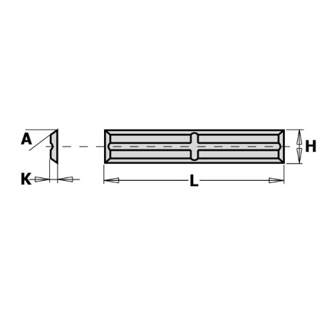Höylän terät CMT 790.200.01; 20x4,1x1,1 mm; HWM; 1 kpl.