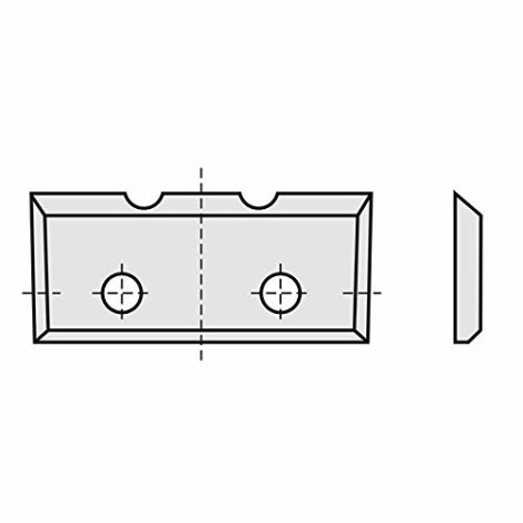 Höylän terät CMT 790.230.2R; 23x7x1,5 mm