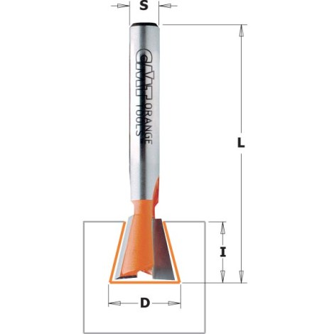 Lohenpyrstöjyrsin CMT; S=1/2''; D=19 mm