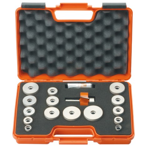Jyrsinteräsarja  CMT grand rabbet; 1/2'' (12,7 mm); 17 kpl.