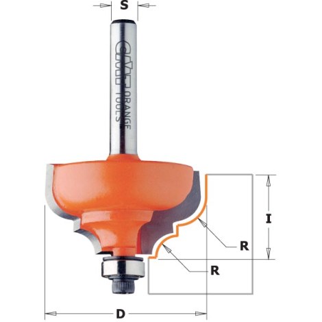 Profiilijyrsin B CMT; S=1/2''; D=28,7 mm