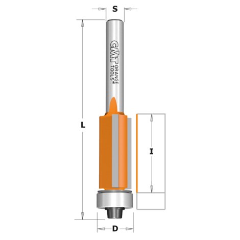 Kopiojyrsin CMT; S=8 mm; D=12,7 mm