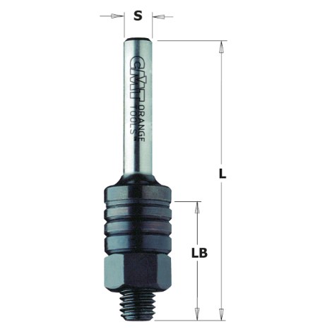 Jyrsinkara CMT 924.083.00; S=8 mm; L=86 mm