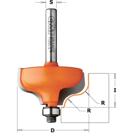 Profiilijyrsin B CMT; S=12 mm; D=28,7 mm