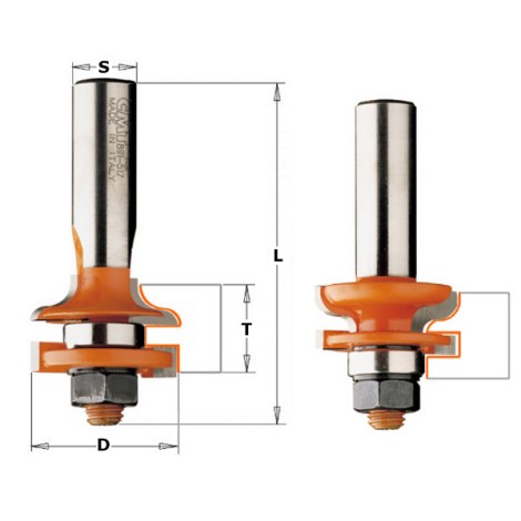 Jyrsin CMT 991.517.11; S=12 mm; D=31,75 mm