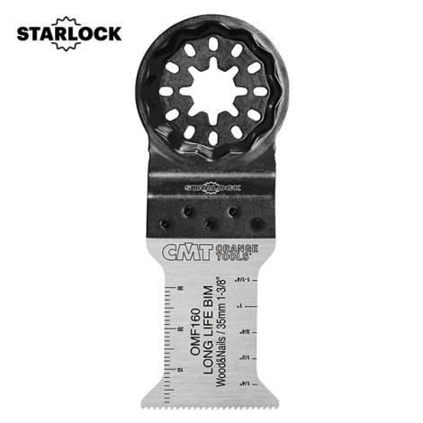 Upotussahanterä CMT OMF160 Wood & Nails Long Life; BiM; 35 mm; 50 kpl.