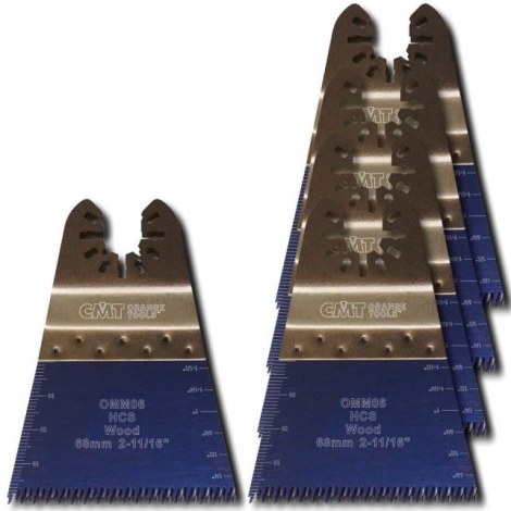 Tarkkuusleikkuuterä CMT OMM06-X5; 68 mm; 5 kpl.