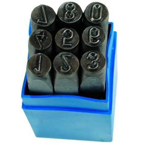 Numeromestisarja Condor Werkzeug C0051/5; 5 mm; 9 kpl.