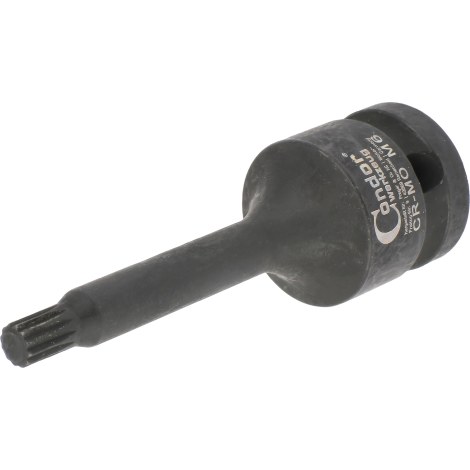 Kärkisarja iskevälle ruuvinvääntimelle Condor Werkzeug C12071/K06; 1/2''; SPLINE M6; 78 mm