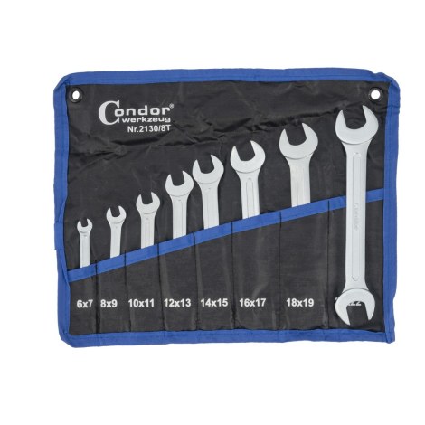 Yhdistelmäavainsarja Condor Werkzeug C2130/8T; 8 kpl. Yhdistelmäavainsarja Condor Werkzeug C2130/8T; 8 kpl.