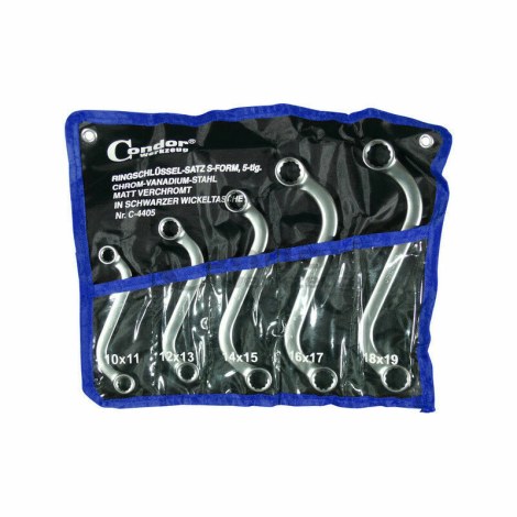 Yhdistelmäavainsarja Condor Werkzeug C4405; 10-19 mm; 5 kpl.