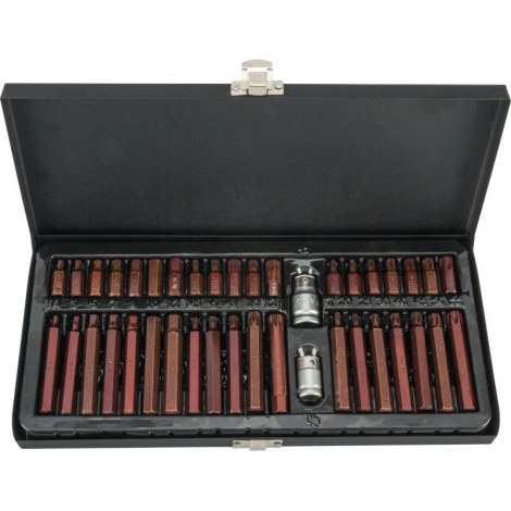 Tarvikesarja Condor Werkzeug C72100; 3/8'' + 1/2''; TX/HEX/SL; 40 kpl.