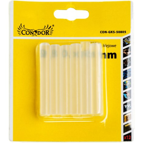 Liimapuikot Condor CON-GKS-50805; 8,0x50 mm; 12 kpl.