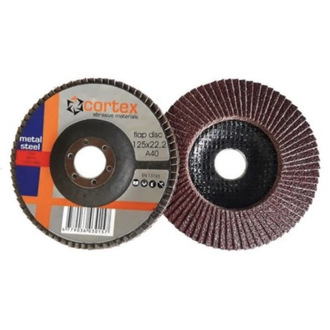 Lamellihiomalaikka  Cortex 14005; 125x22,2 mm; P40