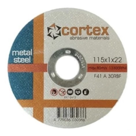 Hiova katkaisulaikka Cortex 18200; 115x1,0x22,2 mm