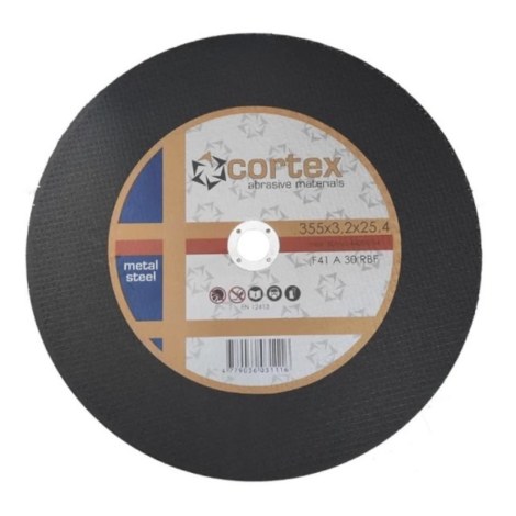 Katkaisulaikka metalli Cortex 18216; 355x3,2x25,4 mm