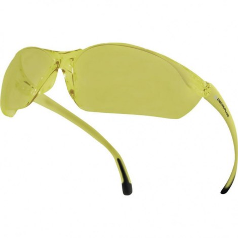Suojalasit Delta Plus Meia AR- UV400; keltainen