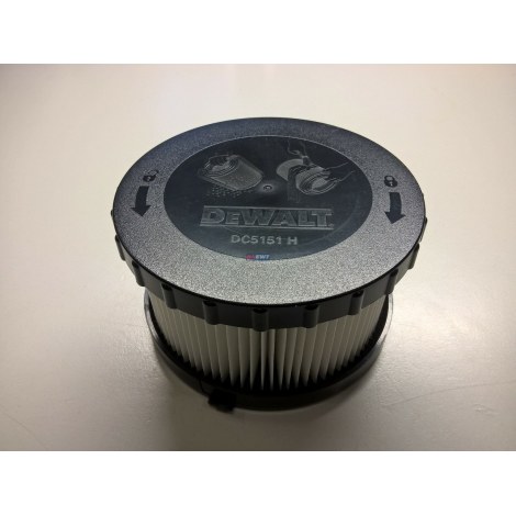 Ilmansuodatin pölynimurille DeWalt 1002089-00
