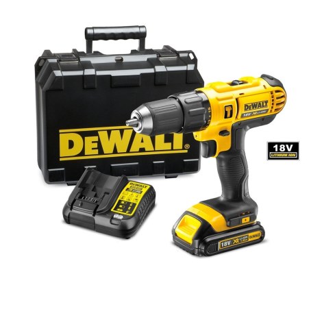 Iskupora / ruuvinväännin DeWalt DCD776C3; 18 V; 3x1,3 Ah akku