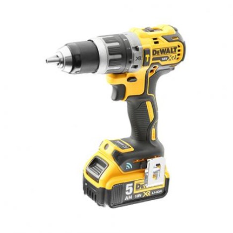 Pora/ruuvinväännin DeWalt DCD797P2B; 18 V; 2x5,0 Ah akku