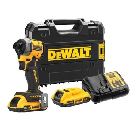 Iskuruuvinväännin DeWalt DCF850D2T; 18 V; 2x2,0 Ah akku