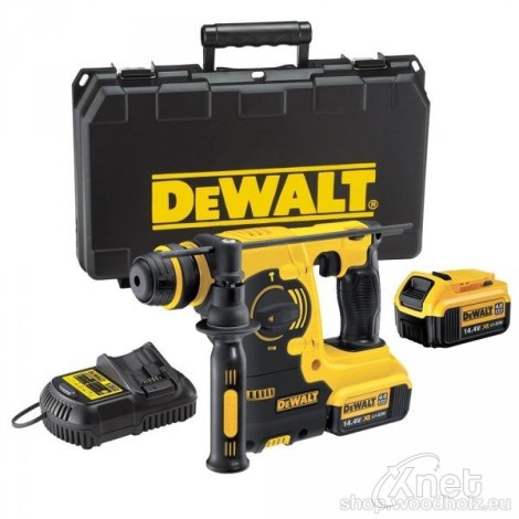 Akkuporavasara DeWalt DCH143M2; 2 J; SDS-plus