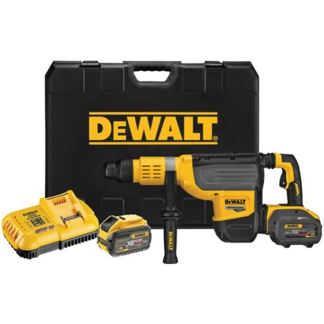 Poravasara DeWalt DCH773Y2-QW; 19,4 J; SDS-max; 54 V; 2x12 Ah akku