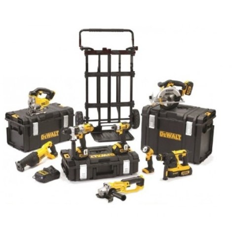 Työkalusarja DeWalt DCK890M4; 18 V; 4x4,0 Ah akku