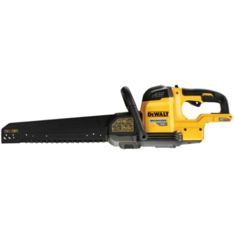 Akkukäyttöinen Alligator-saha DeWalt DCS396N-XJ; 54 V (ilman akkua ja laturia)